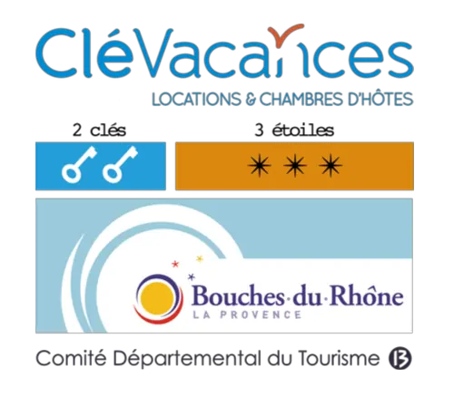 Labels Clevacances et Bouches-du-Rhône La Provence